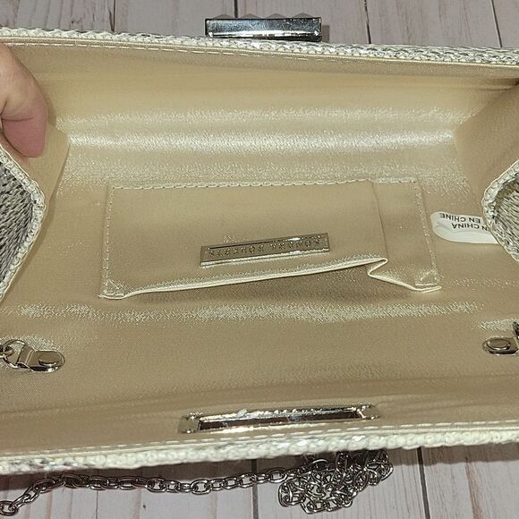 Sandra Roberts Squared Straw Bag - Picture 7 of 9